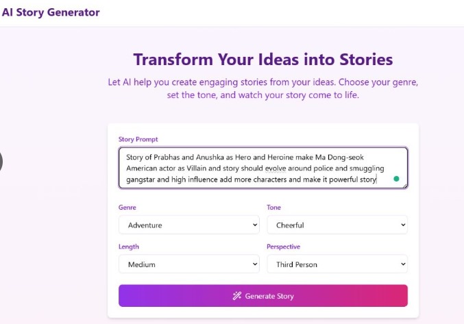 AI Story Generator